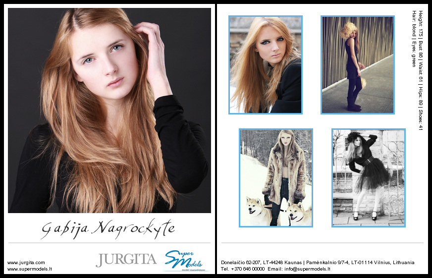 Gabija Nagrockytė composite card